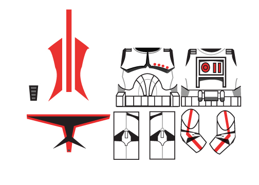 custom lego star wars decals