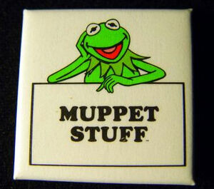 Muppet stuff button