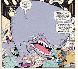 Monstro in Bonkers comic