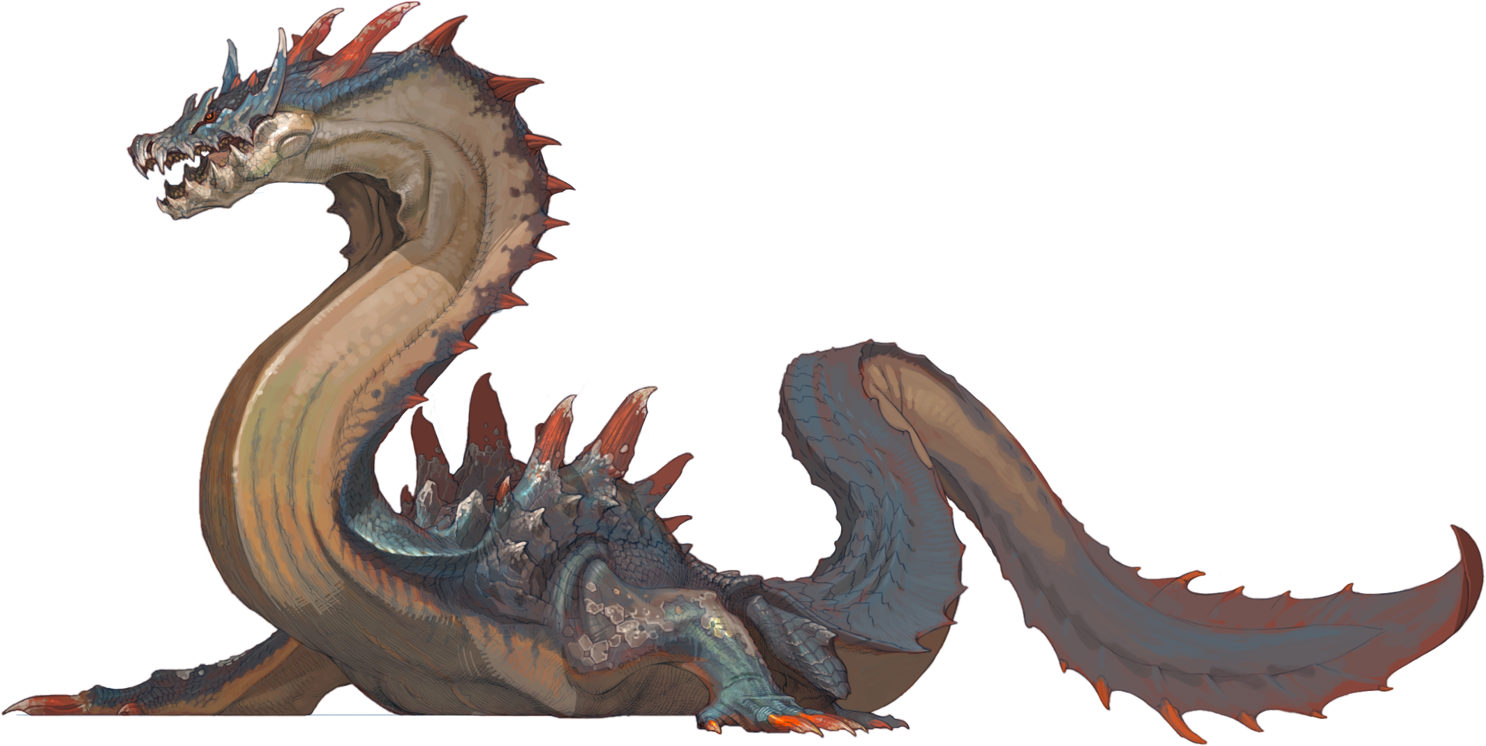 Image Mh3 Lagiacrus Concept Artwork 001png The Monster Hunter Wiki