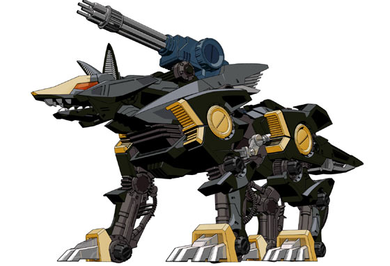 zoids new century zero shadow fox