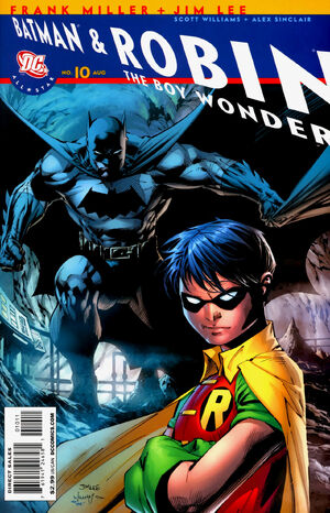 Cover for All Star Batman and Robin, the Boy Wonder #10 (2008)