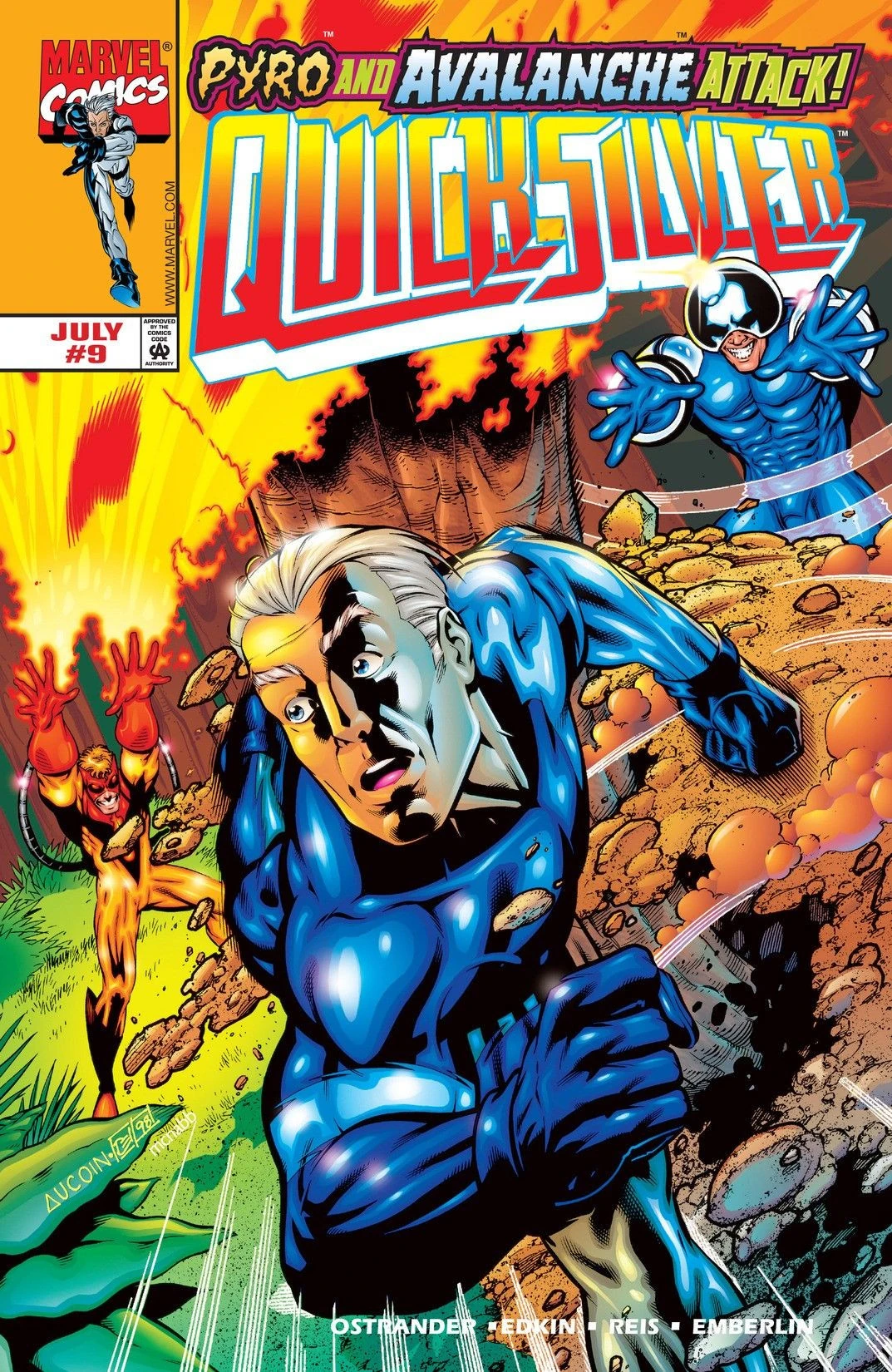 Quicksilver Vol 1 9 Marvel Comics Database