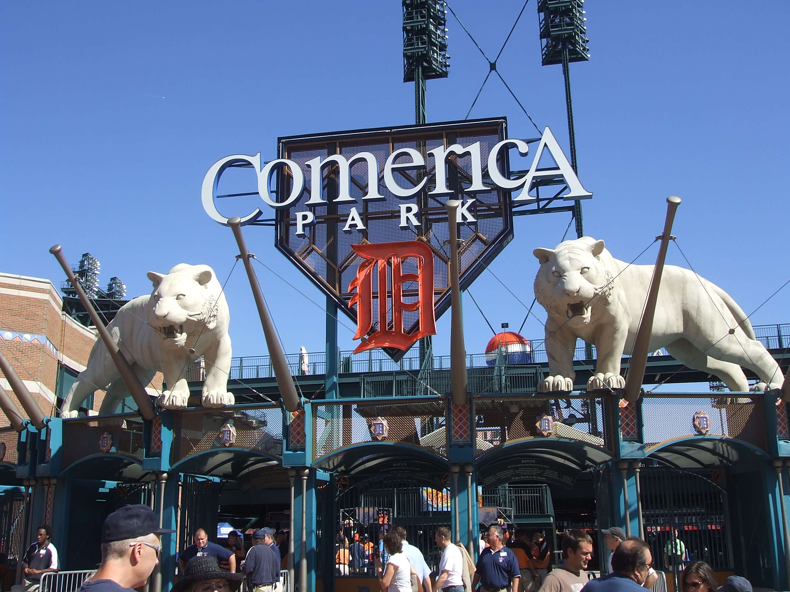 Image - 1188254156 Comerica Park - The Entrance.JPG - ArmchairGM Wiki