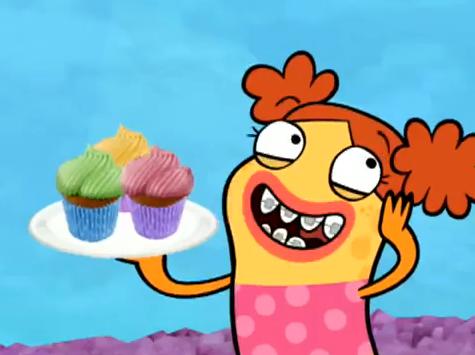 i like you have a cupcake episode fish hooks