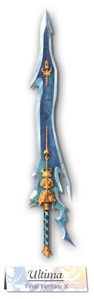final fantasy x tidus sword