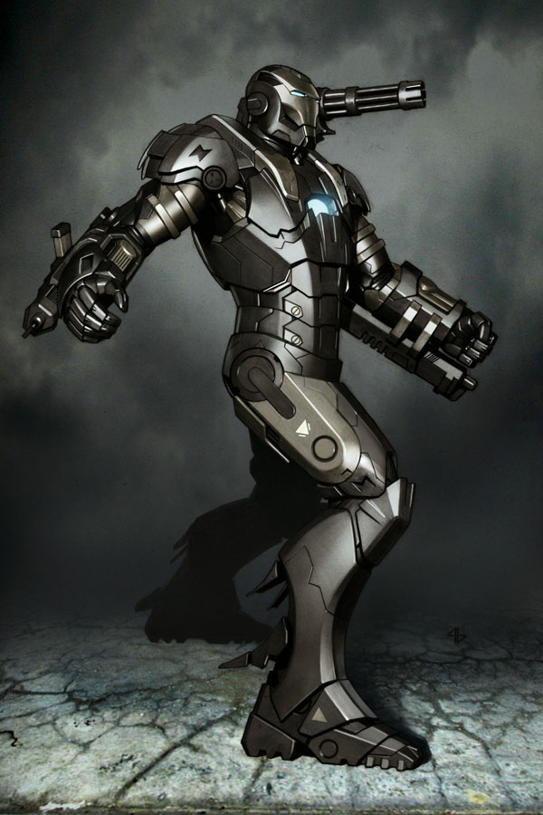 War Machine Movie Suit Concept