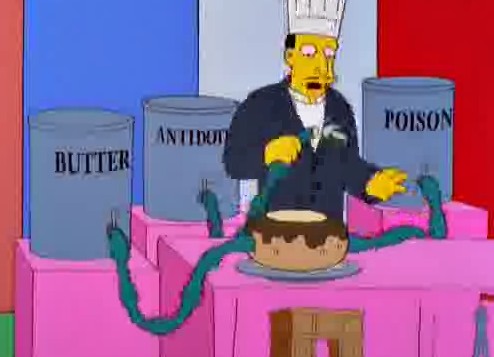 Simpsons poison antidote
