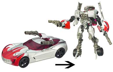 transformers age of extinction sideswipe toy