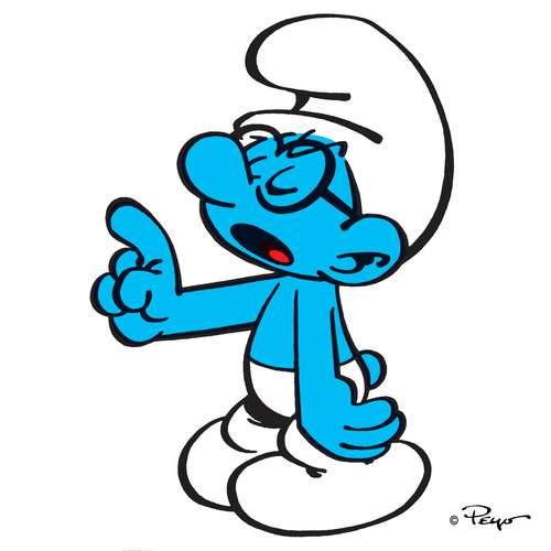 Smerf W Okularach Jak Sie Nazywa Brilsmurf - Smurf Wiki