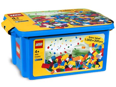 big box of random legos