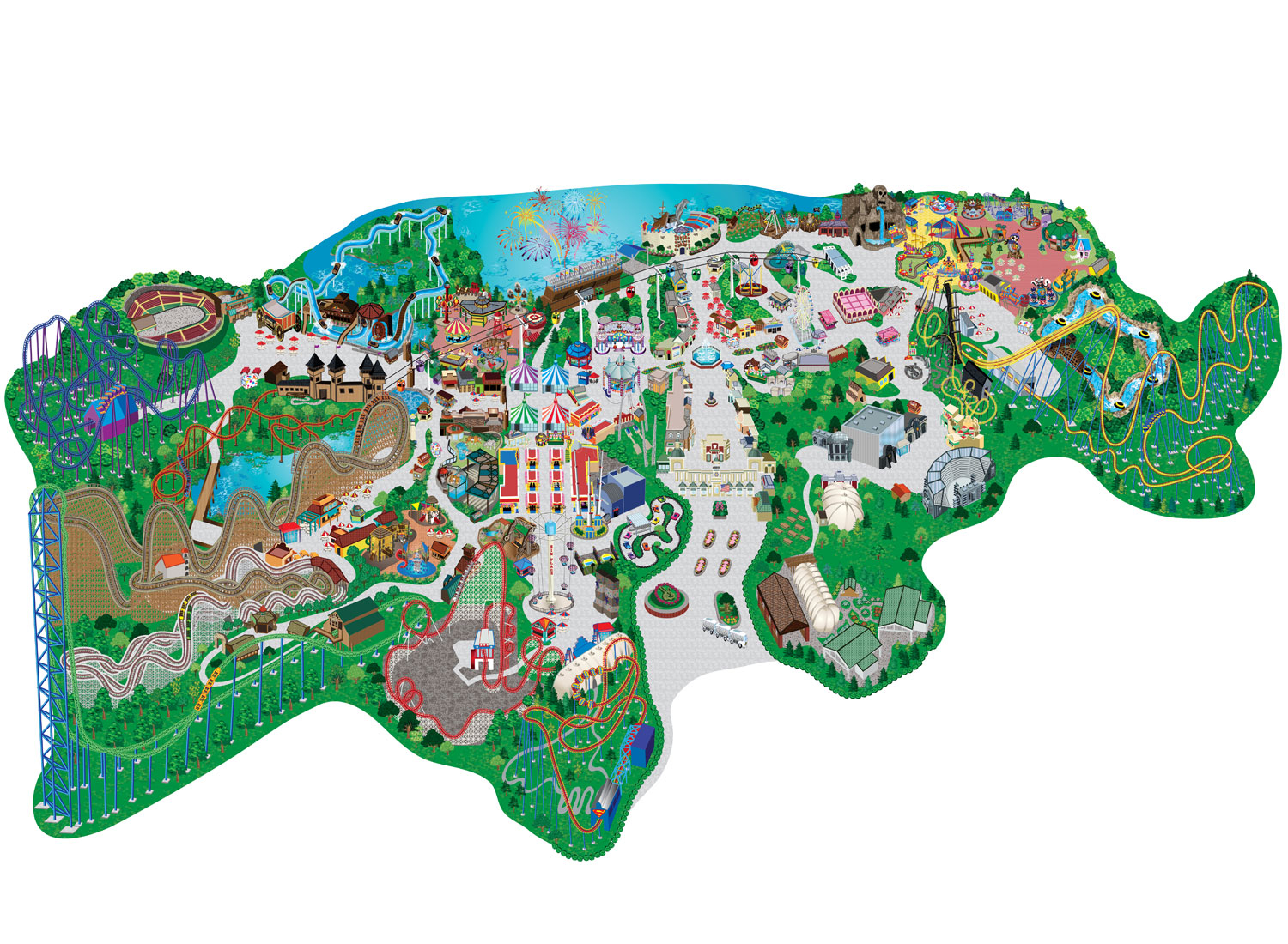 six flags great adventure pin schedule