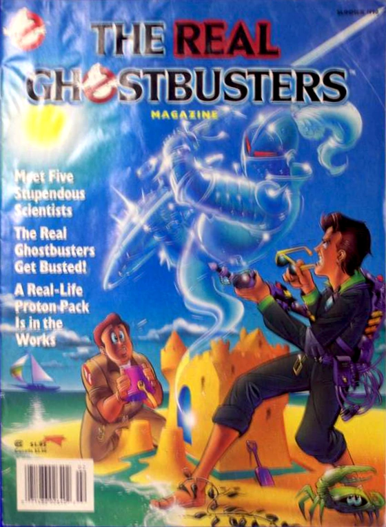The Real Ghostbusters Magazine Summer 1990 Ghostbusters Wiki "The
