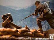 Bayoneting Machine gun