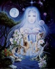 Celtic moon goddess