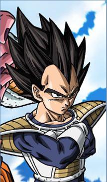 vegeta proud saiyan prince