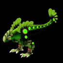 Emerald Toxiraptor By CederDUDE22