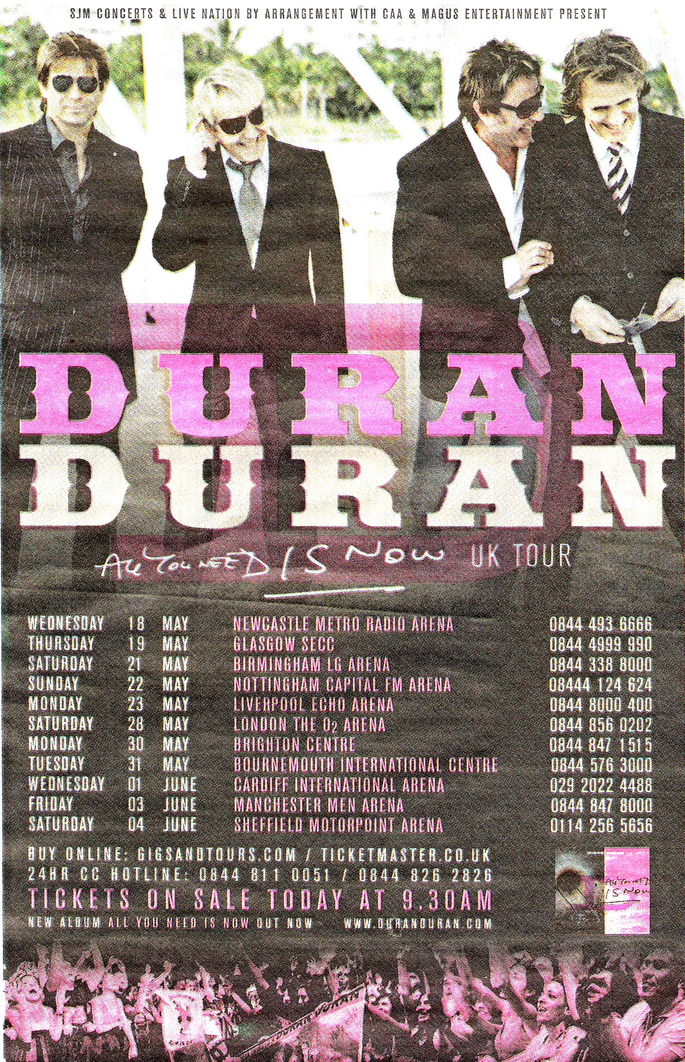 All You Need Is Now - Duran Duran Songs, Reviews