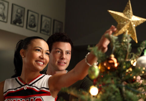 Gleechristmas-santana