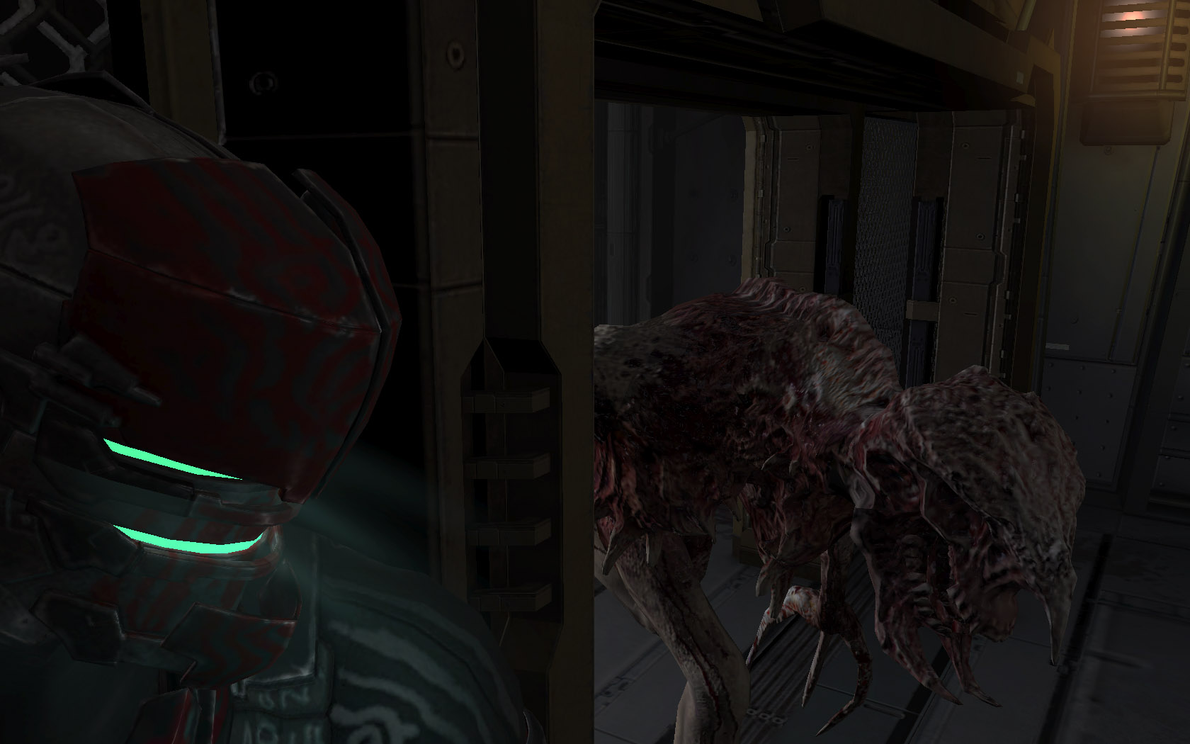 dead space 2 stalkers not hitting