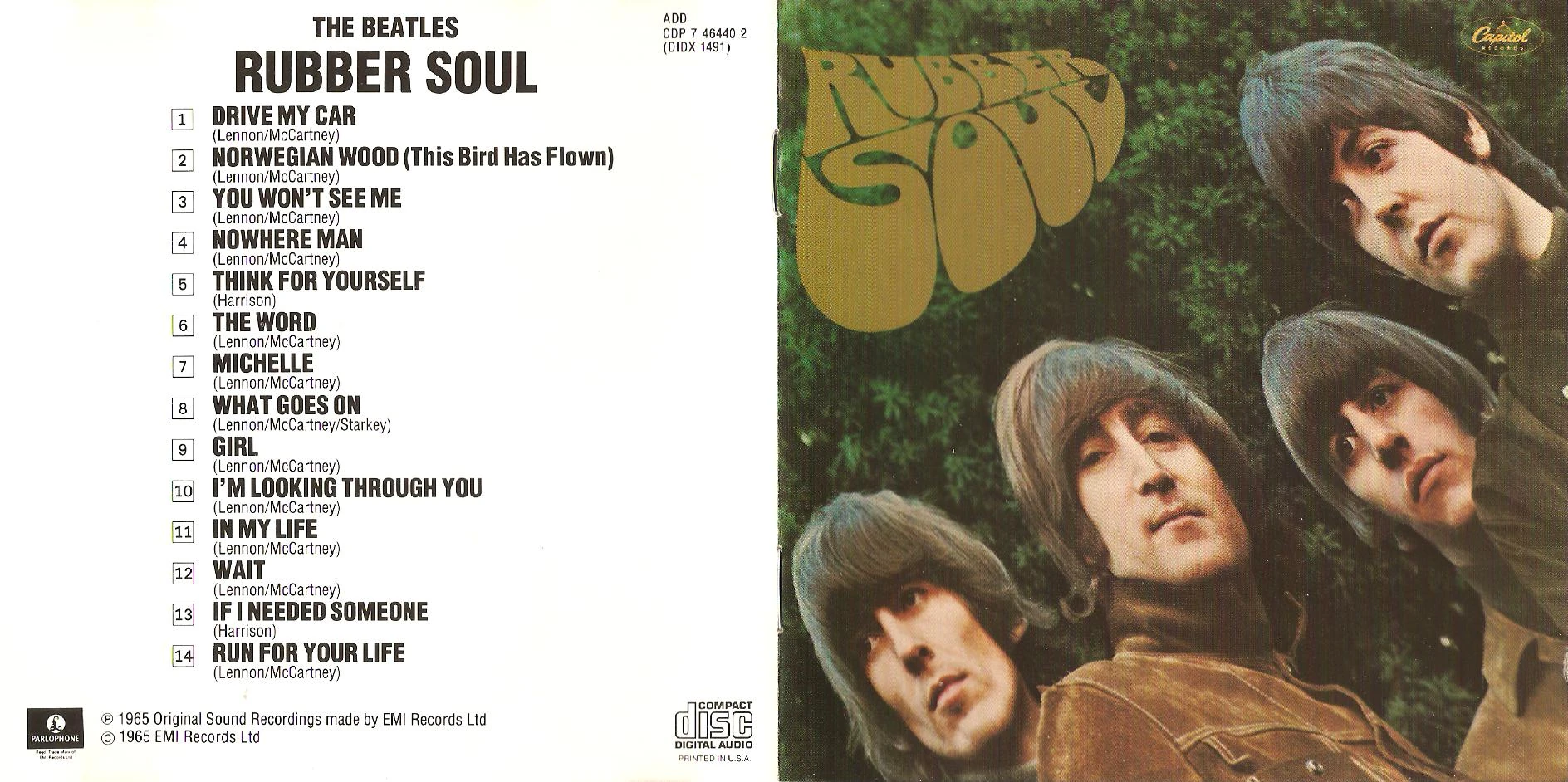 Image Rubber soul us.jpg The Beatles Collectors Wiki