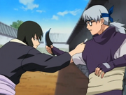 Shizune vs Kabuto