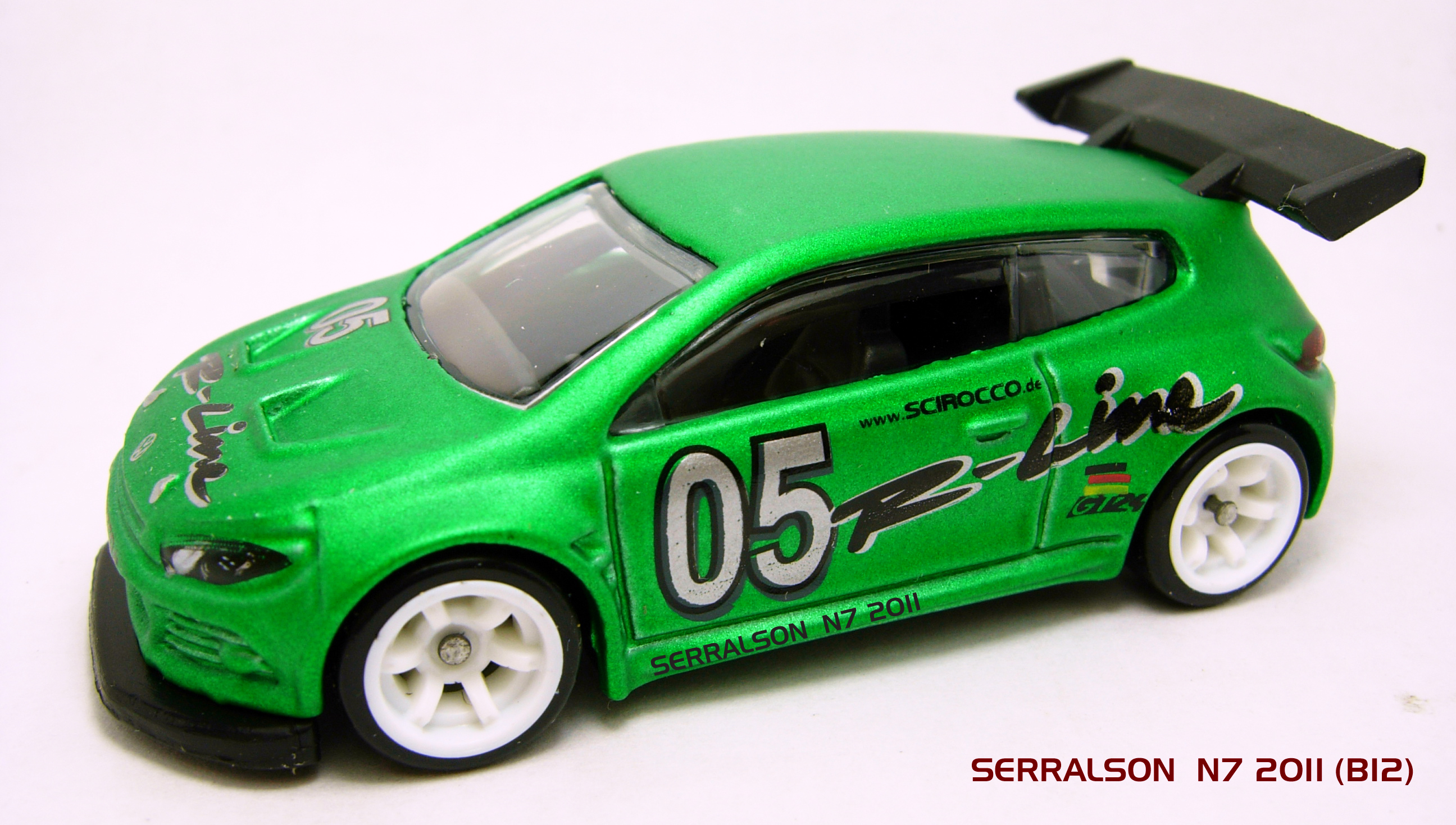 volkswagen scirocco toy car