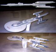 Excelsior Class 4-engine original concept designs by Nilo Rodis
