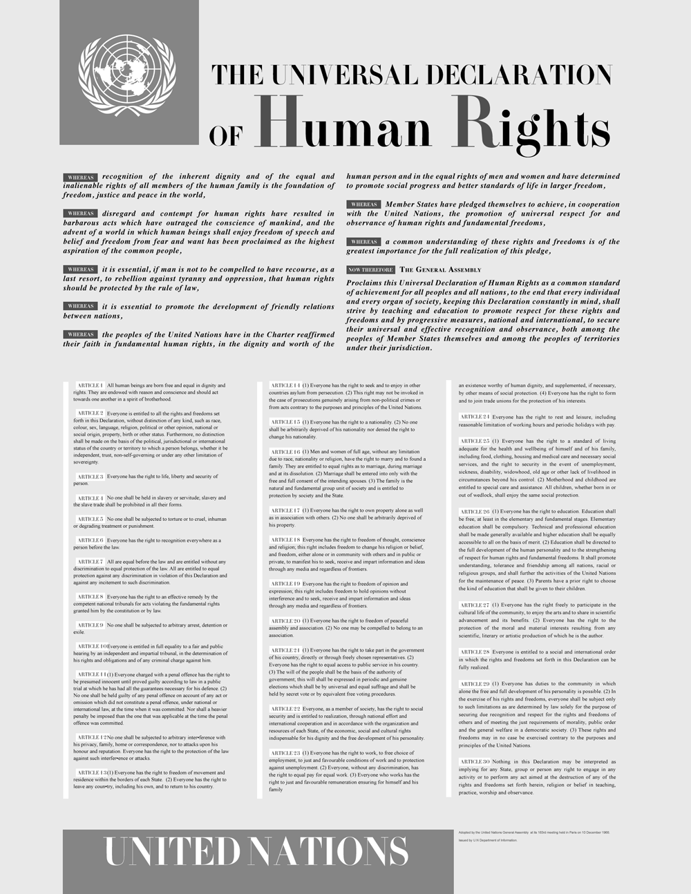 declaration of human rights