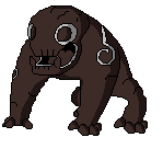 Monstruo de piedra de Gwen oscura