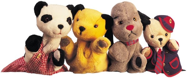 sooty scampi hand puppet