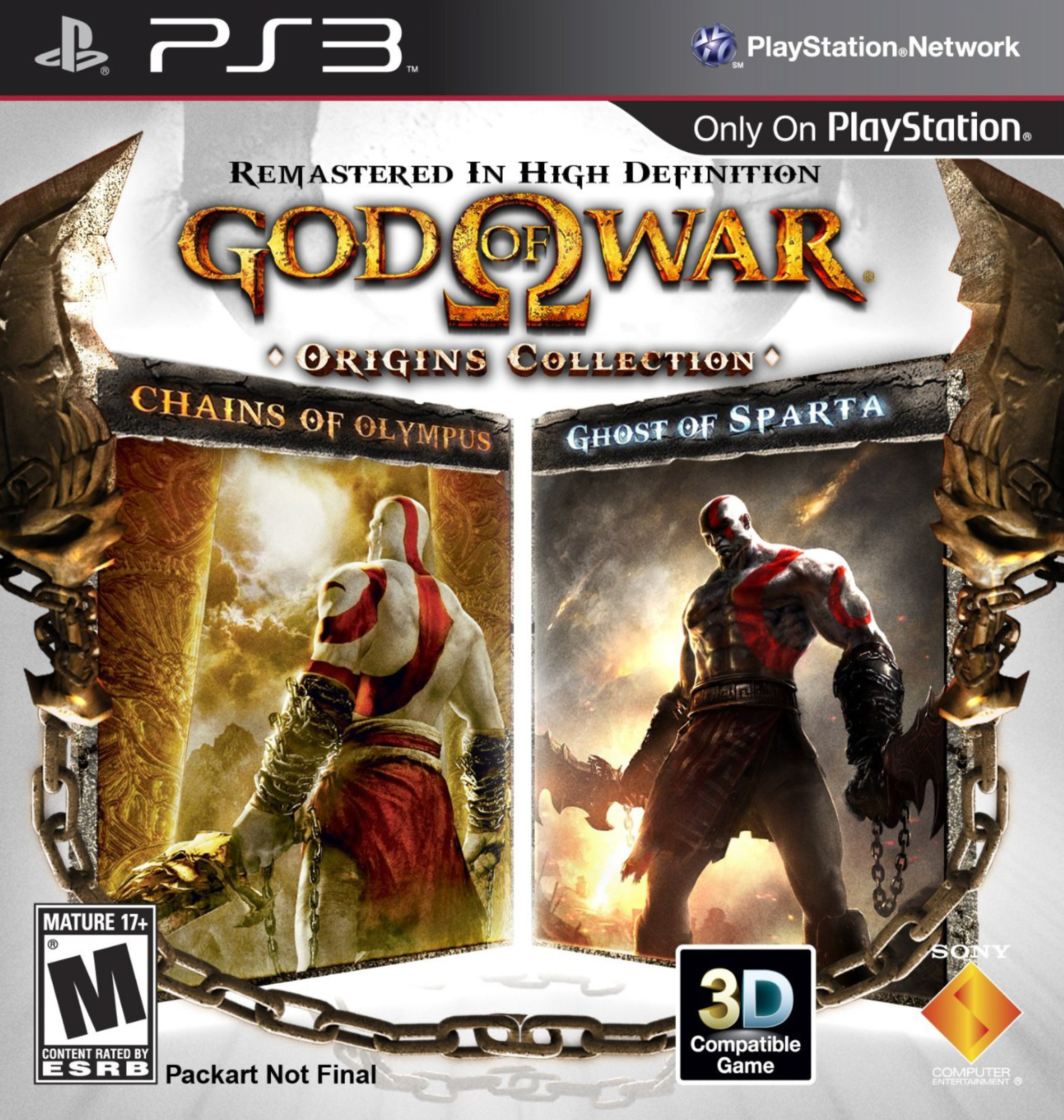 ps3 god of war collection iso