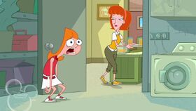 Candace's shock
