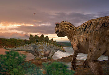 Stegosaurus Allosaurus FULL