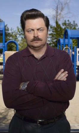 ron parks and rec friction