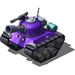 Sherman Tank Purple