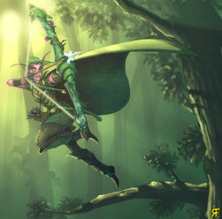 Xadhoom.deviantart.com More Night Elf hunter Finish by xadhoom