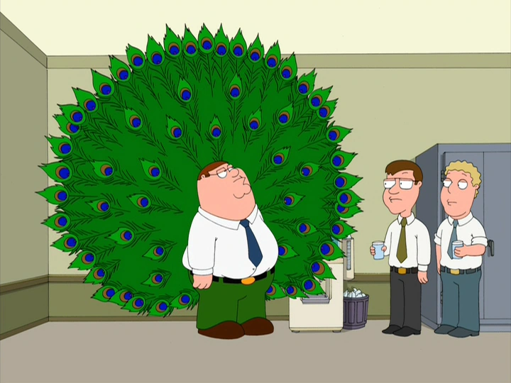 Image Peacock.png Family Guy Wiki