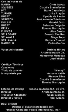 Manny CréditosDVD