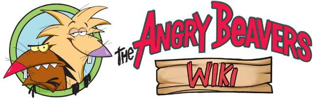 The Angry Beavers wordmark - large