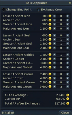 Relic Appraiser