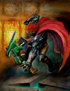Link vs Ganondorf (Ocarina of Time)