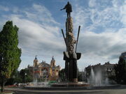 Place Avram Iancu & Theatre National, Cluj-Napoca
