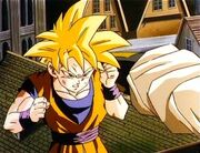 FPSSJ Gohan battling