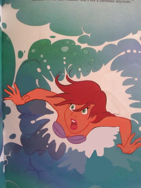 Coloring Pictures Of Ariel Coming Out Of The Water As A Human 118