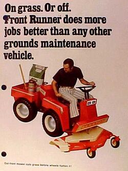 Hesston Front Runner mower brochure