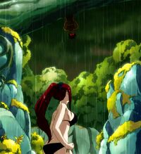 Erza finds Azuma