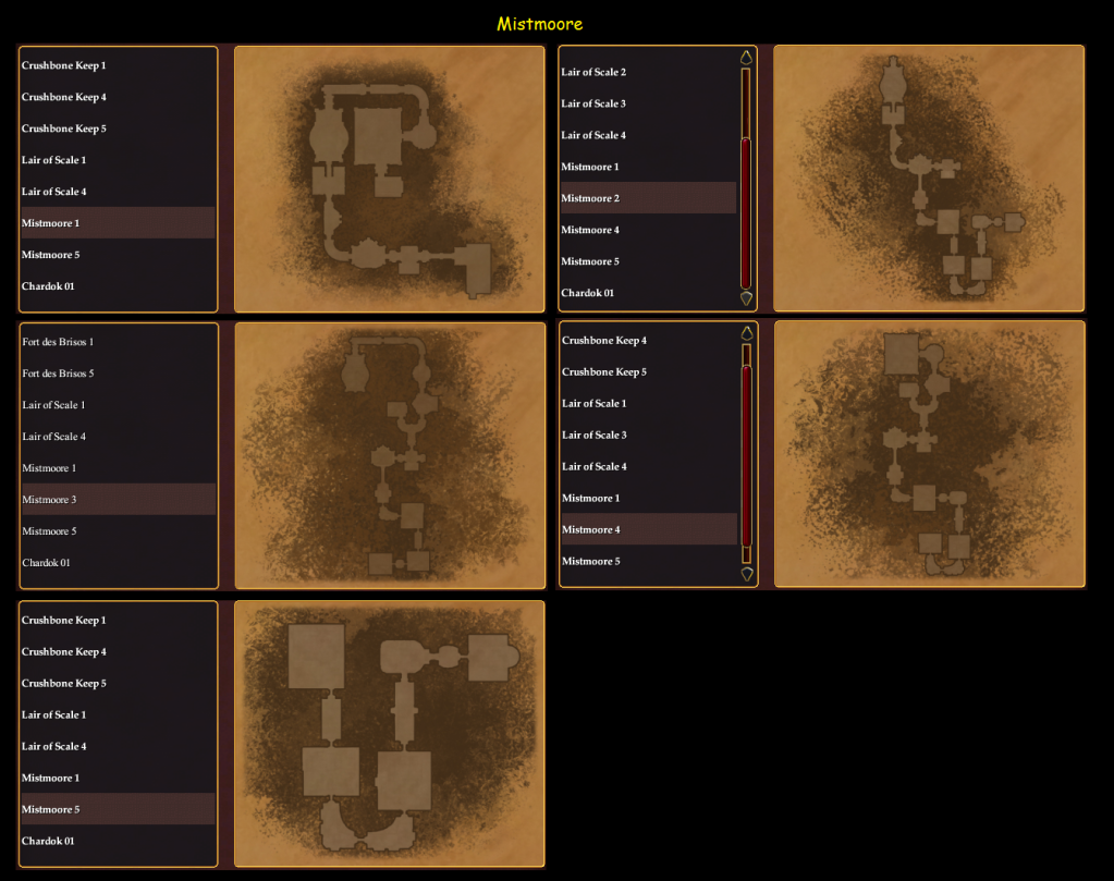 Dungeon Maker Mistmoore Maps - EQ2i, The EverQuest 2 Wiki - Quests ...