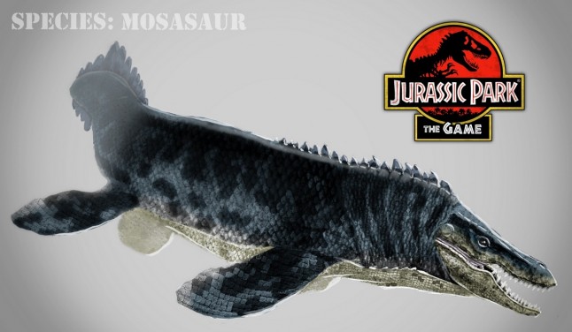 mosasaurus jurassic park the game