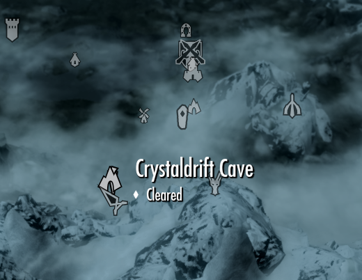 skyrim wolfskull cave no hole